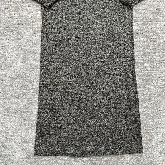 VTG Horchow Sweater Dress Womens 6 Brown Lambswool Blend Classic Long Sleeve - Picture 3 of 11